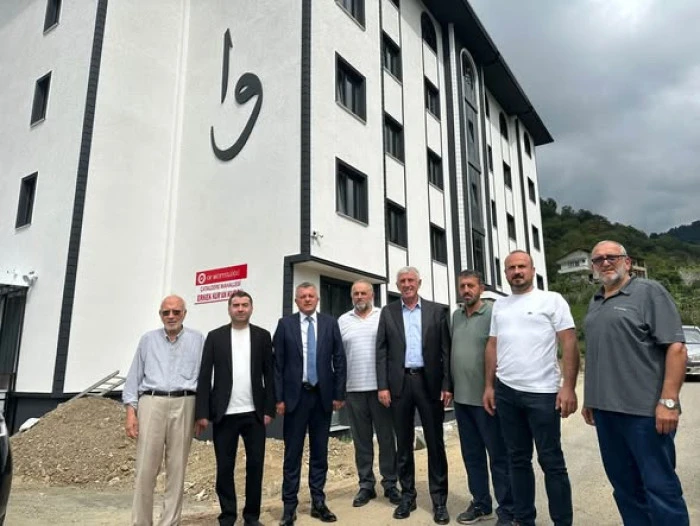 Başkan Sarıalioğlu, &Ccedil;ataldere Mahallesi Erkek Kur'an Kursu İnşaatını İnceledi