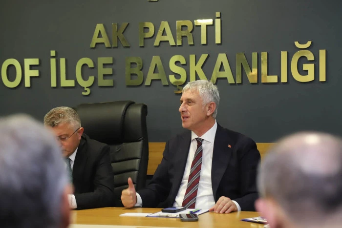 Başkan Sarıalioğlu,'İyi Ki Sizlerle Beraber Of'a Hizmet Ediyoruz'