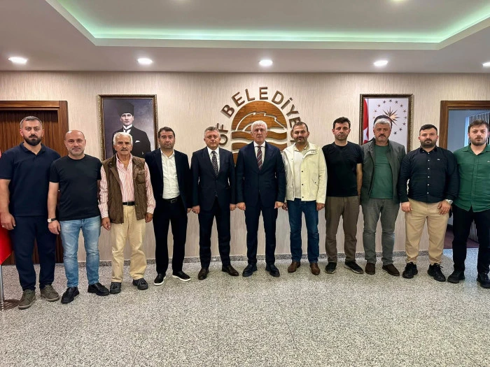 Başkan Sarıalioğlu, Of esnafıyla bir araya geldi