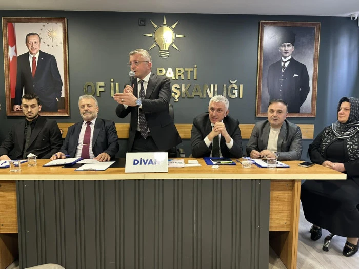 Of'ta AK Parti Danışma Meclisi Toplandı: Hedef G&uuml;&ccedil;l&uuml; Teşkilat