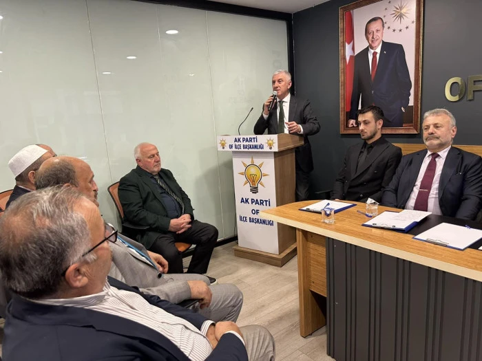 Of'ta AK Parti Danışma Meclisi Toplandı: Hedef G&uuml;&ccedil;l&uuml; Teşkilat