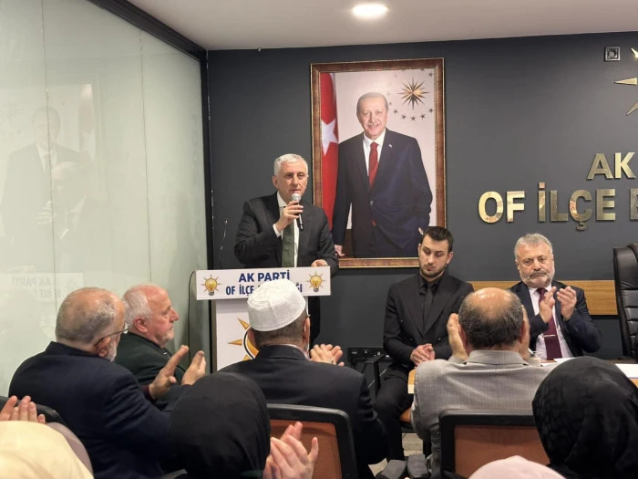 Of'ta AK Parti Danışma Meclisi Toplandı: Hedef G&uuml;&ccedil;l&uuml; Teşkilat