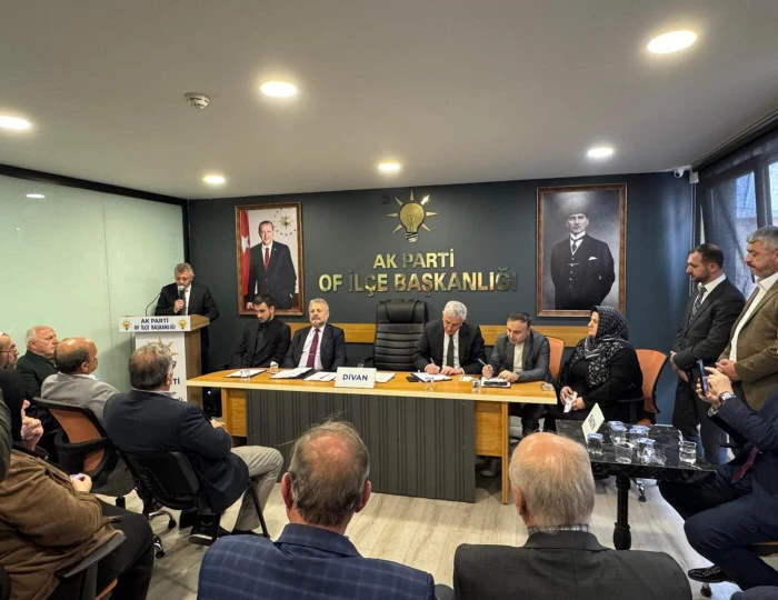 Of'ta AK Parti Danışma Meclisi Toplandı: Hedef G&uuml;&ccedil;l&uuml; Teşkilat