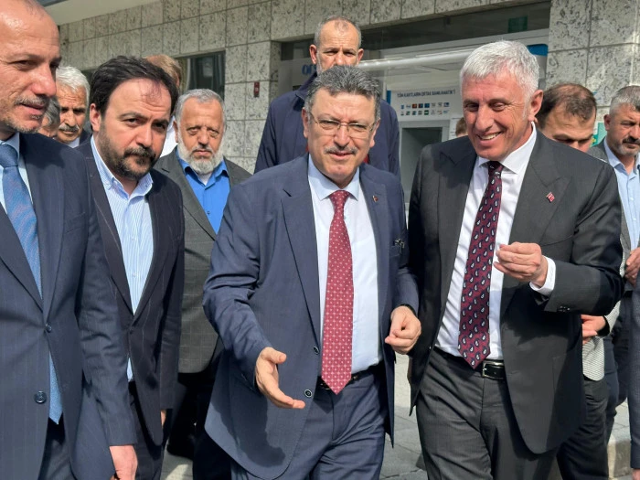 Başkan Sarıalioğlu ve Genç, Of Esnafını Ziyaret Etti