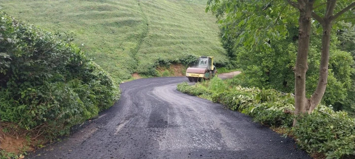 Of'ta asfalt seferberliği sürüyor