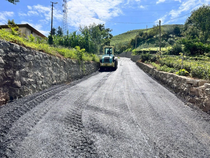 Of'ta asfalt seferberliği sürüyor