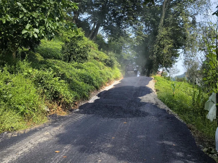 Of'ta asfalt seferberliği sürüyor