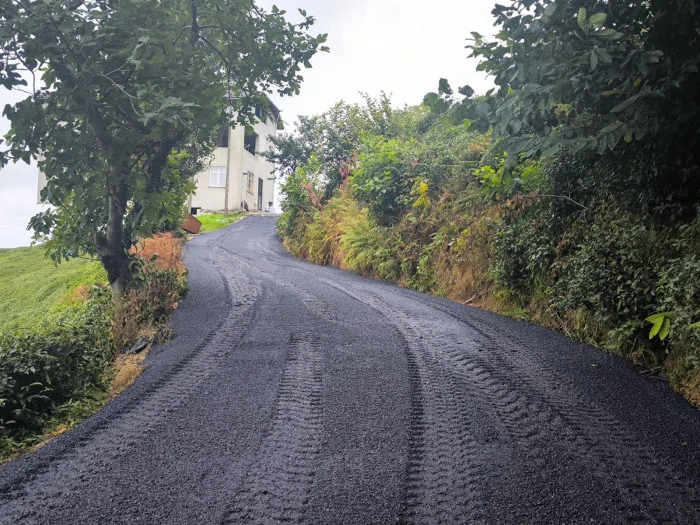 Of'ta asfalt seferberliği sürüyor