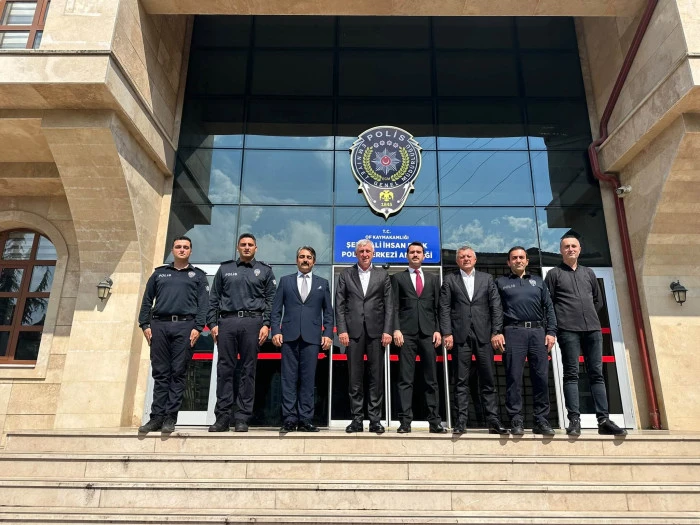 Başkan Sarıalioğlu'ndan Yeni Of İl&ccedil;e Emniyet M&uuml;d&uuml;r&uuml; Ersin T&uuml;t&uuml;nc&uuml;'ye Hayırlı Olsun Ziyareti