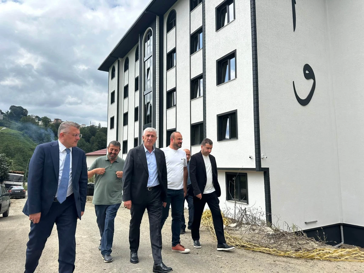 Başkan Sarıalioğlu, &Ccedil;ataldere Mahallesi Erkek Kur'an Kursu İnşaatını İnceledi