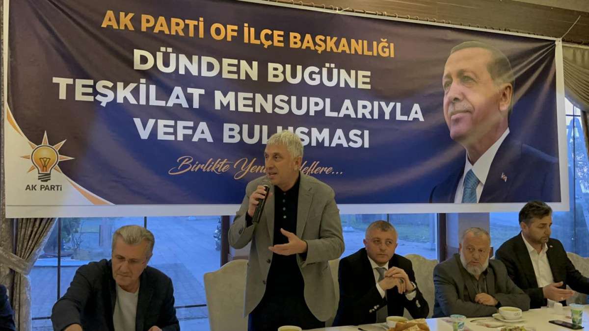Başkan Sarıalioğlu, Vefa İftarı'nda Teşkilat Mensuplarıyla Buluştu