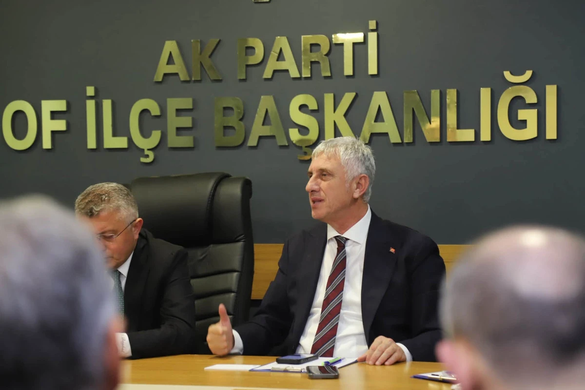 Başkan Sarıalioğlu,'İyi Ki Sizlerle Beraber Of'a Hizmet Ediyoruz'