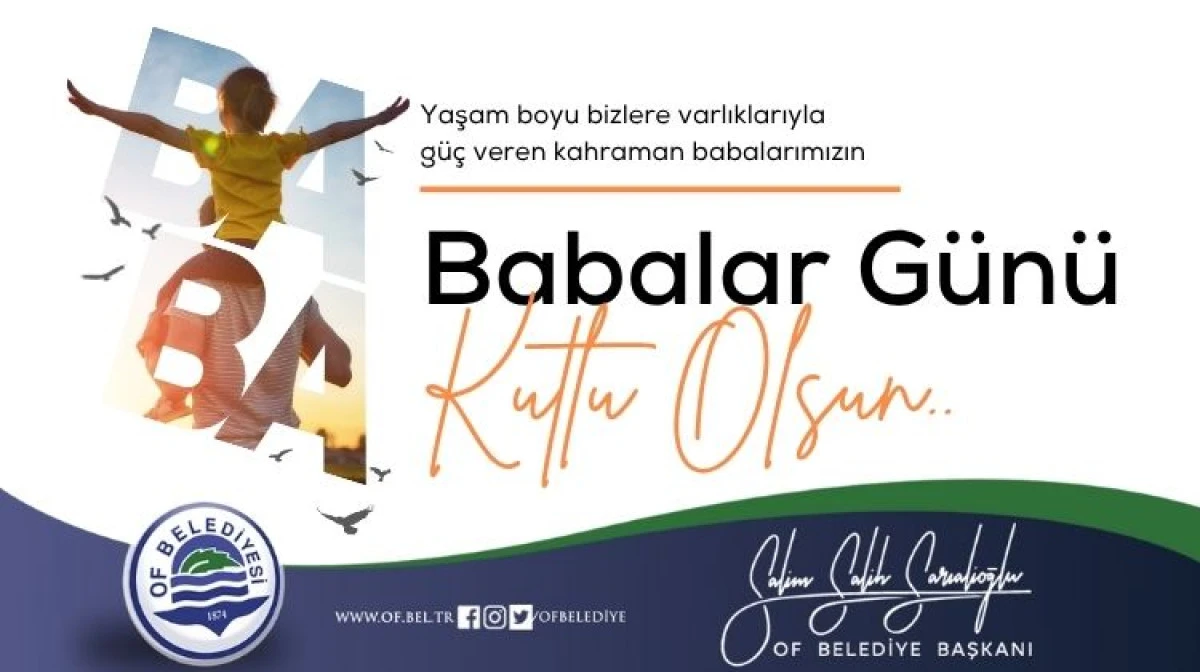 Başkan Sarıalioğlu'ndan Babalar Günü Mesajı