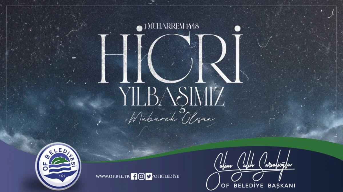Başkan Sarıalioğlu'ndan Hicri Yılbaşı Mesajı