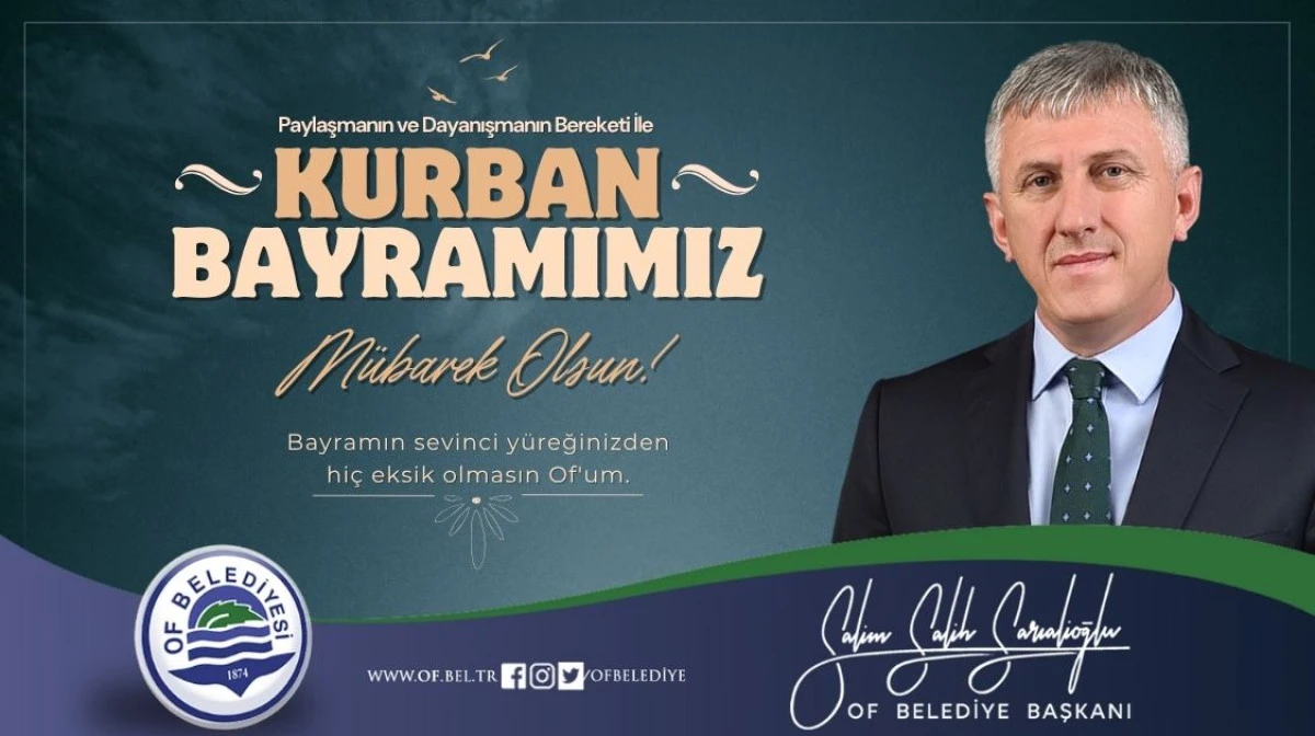 Başkan Sarıalioğlu'ndan Kurban Bayramı Mesajı