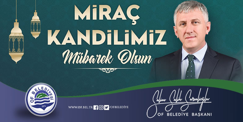 Başkan Sarıalioğlu'ndan Miraç Kandili mesajı