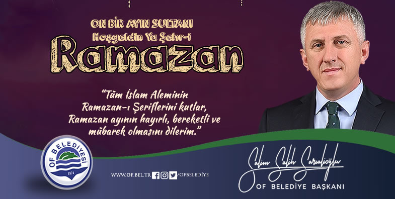 Başkan Sarıalioğlu'ndan Ramazan Ayı Mesajı