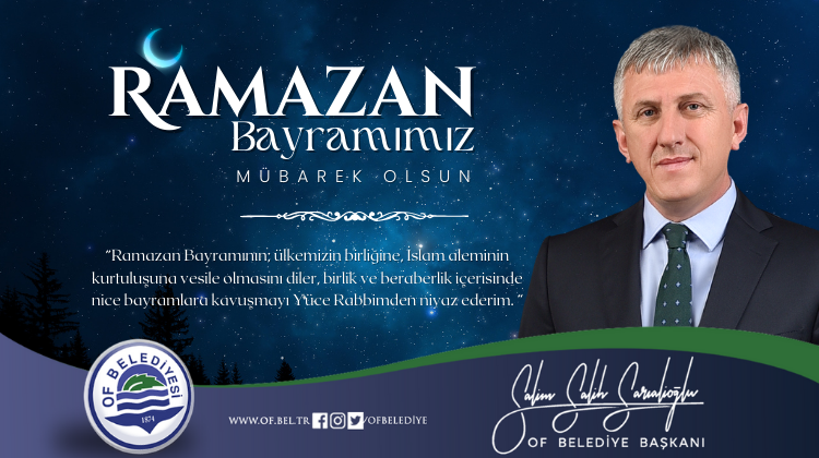 Başkan Sarıalioğlu'ndan Ramazan Bayramı mesajı