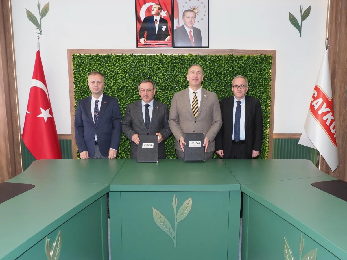 Çaykur ile Dokap çay müzesi için protokol imzaladı