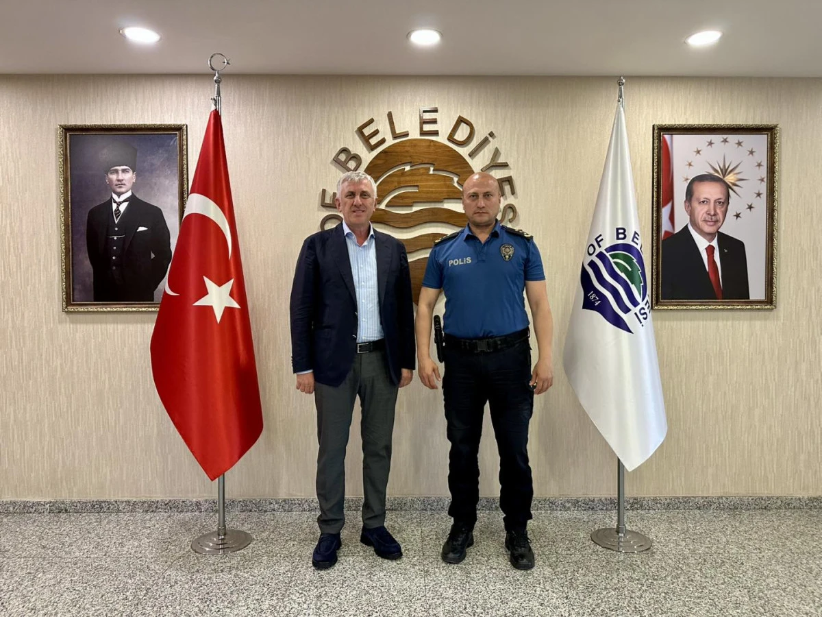 Emniyet Müdürü Şahin'den Başkan Sarıalioğlu'na nezaket ziyareti