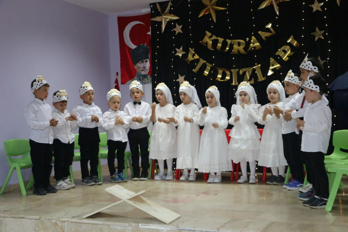 Eskipazar'da minik öğrencilerin Kur'an okuma heyecanı