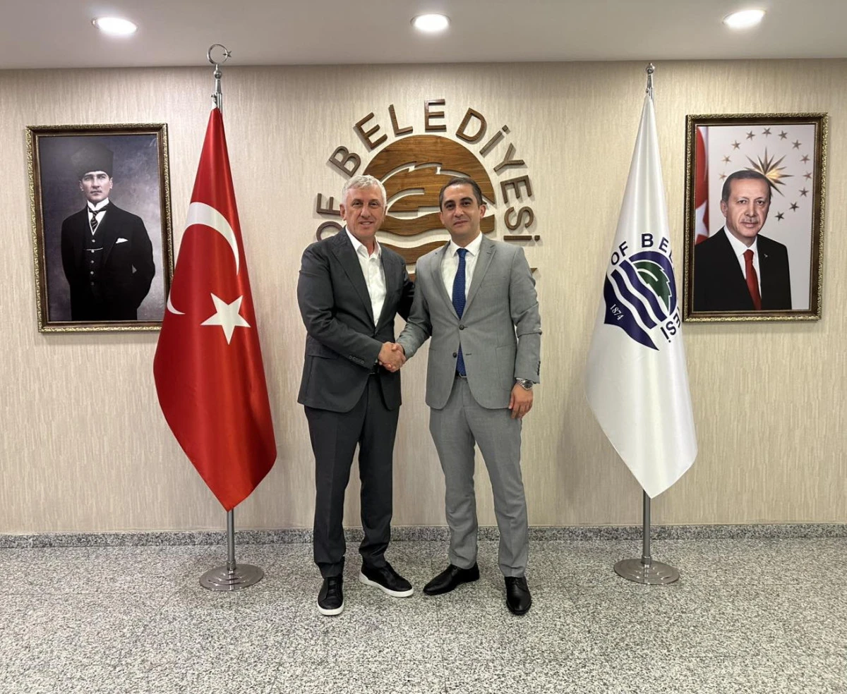 Kaymakam Akça'dan Başkan Sarıalioğlu'na iade-i ziyaret