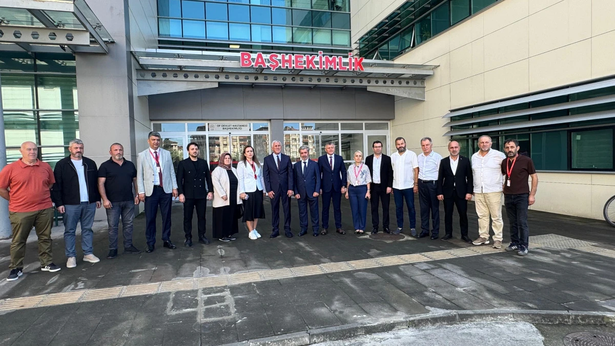 Of Devlet Hastanesi 389 Kişilik Kadrosuyla Bölgeye 7/24 Hizmet Veriyor