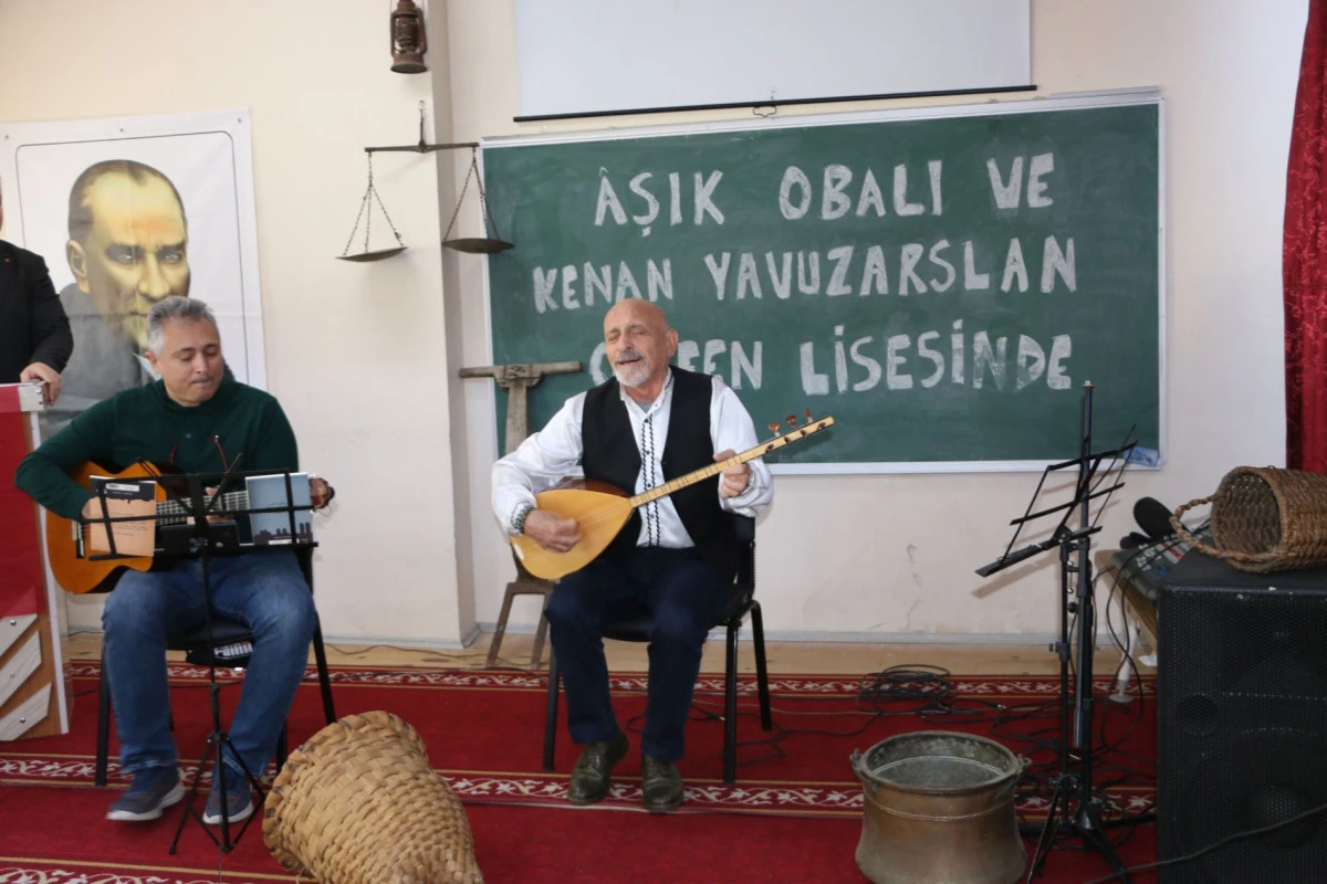 Of Fen Lisesi'nde ozan ve şair buluşması