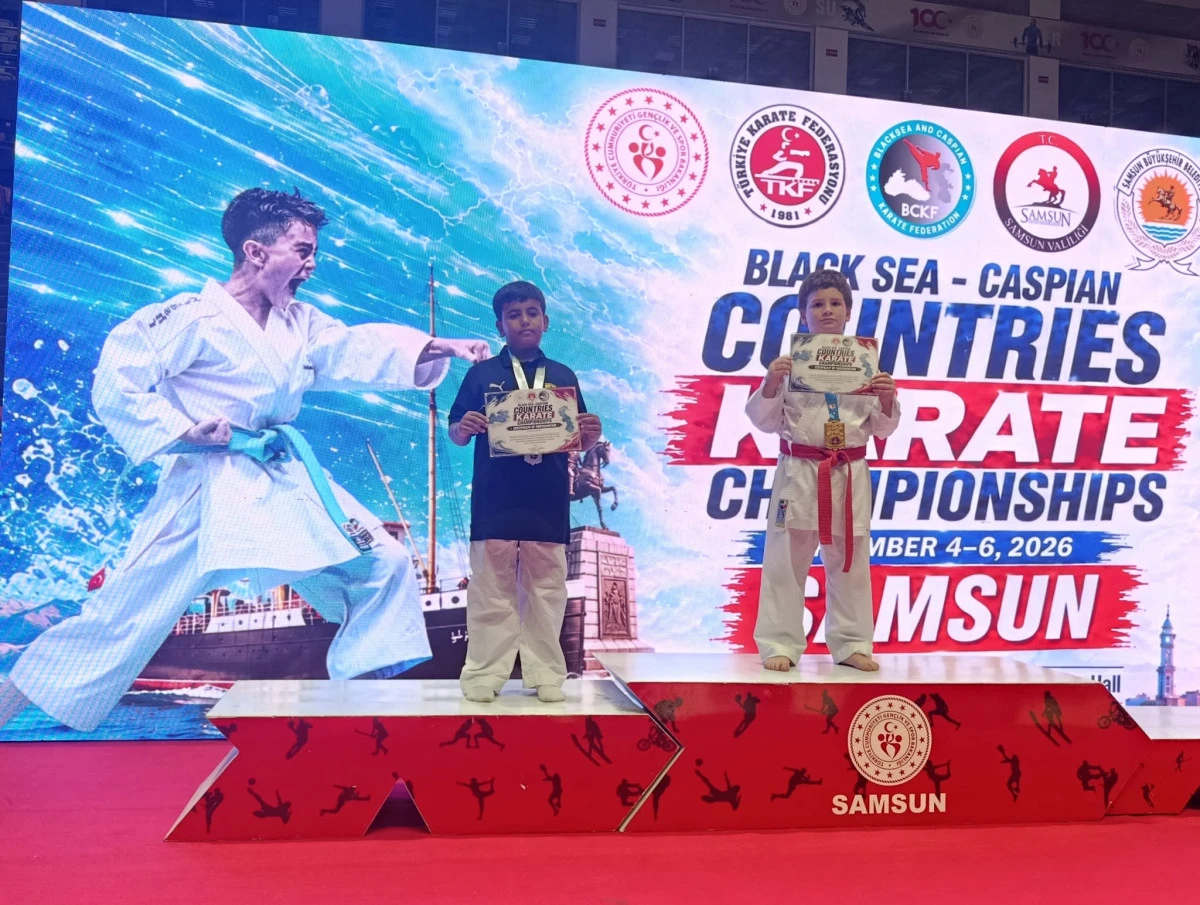 Of Karate Spor Kul&uuml;b&uuml; uluslararası turnuvadan 4 madalyayla d&ouml;nd&uuml;