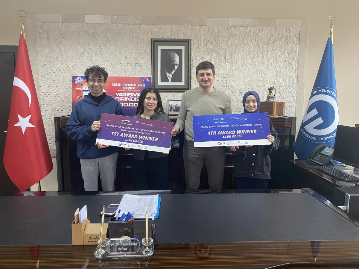 Of Teknoloji Fak&uuml;ltesi&rsquo;nden B&uuml;y&uuml;k Karadeniz Forumu'nda b&uuml;y&uuml;k başarı