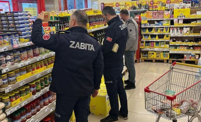 Of Zabıta'dan marketlere denetim