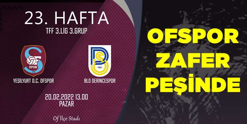 Ofspor bu haftada zafer peşinde