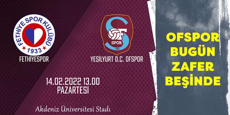 Ofspor bugün zafer beşinde