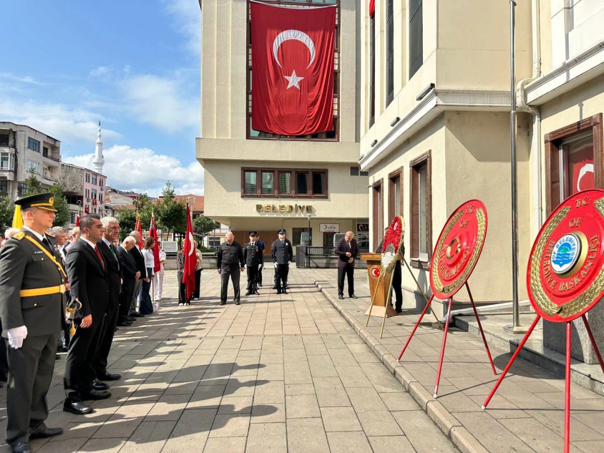 Of'ta 30 Ağustos Zafer Bayramı coşkuyla kutlandı