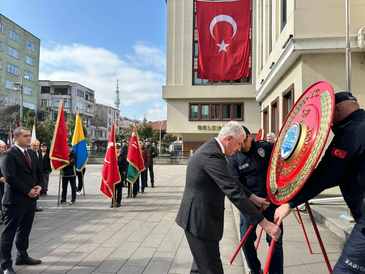 Of'ta &Ccedil;anakkale Zaferi'nin 111. Yılı T&ouml;renle Anıldı