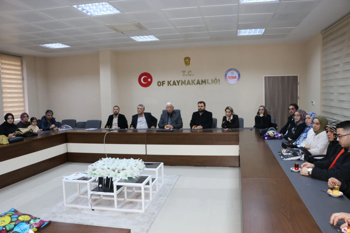 Of'ta &Ccedil;EDES Projesinde yapılan &ccedil;alışmaların d&ouml;nem sonu değerlendirme toplantısı yapıldı