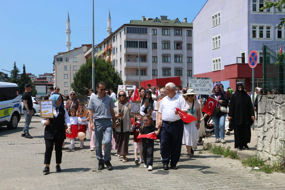 Of'ta Ellerim Küçük, Hayallerim Büyük coşkusu yaşandı