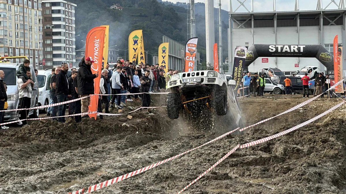 Of'ta Nefes Kesen Heyecan: 1. Off-Road Festivali Gerçekleştirildi