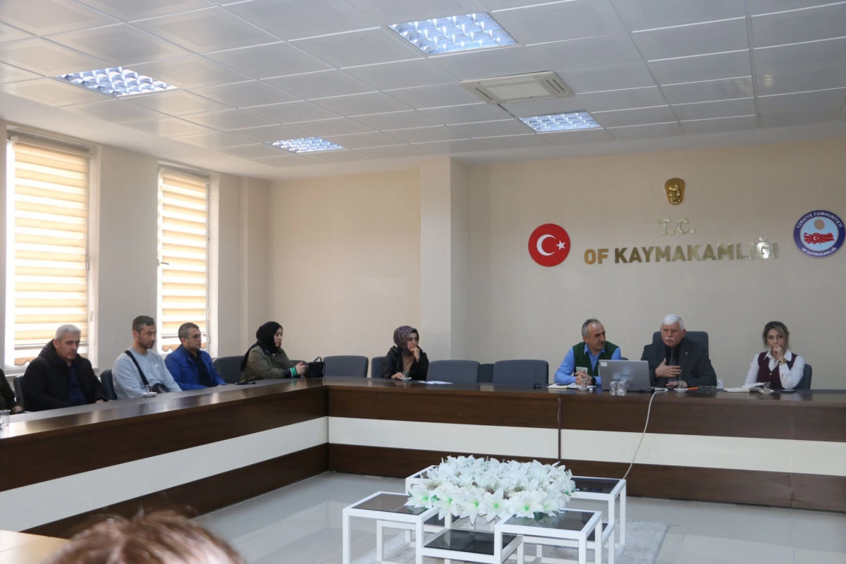 Of'ta Yeşilay Bahar Ş&ouml;leni i&ccedil;in planlama toplantısı yapıldı