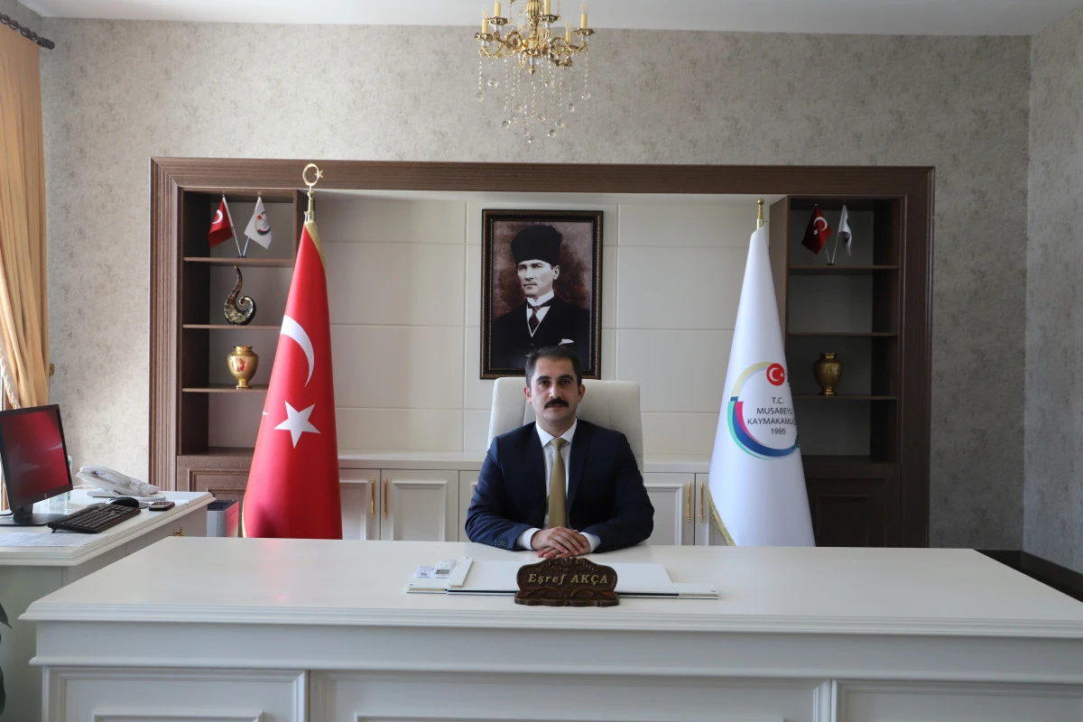 Of'un Yeni Kaymakamı Eşref Akça Göreve Atandı