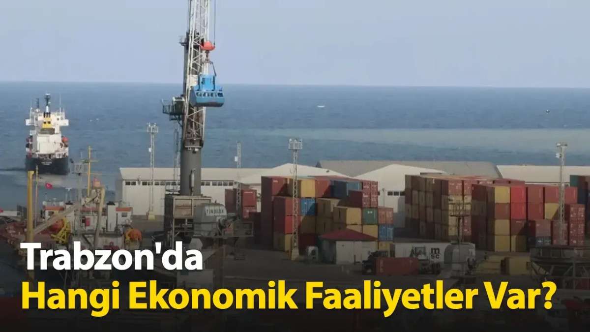 Trabzon'da Hangi Ekonomik Faaliyetler Var?