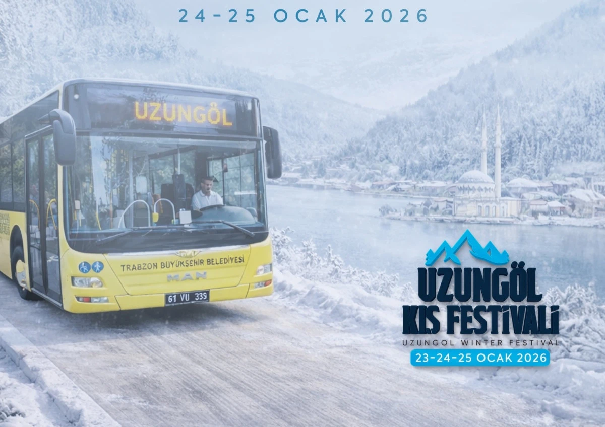 Uzung&ouml;l 1. Kış Festivali'ne Of'tan &Uuml;cretsiz Ulaşım Sağlanacak